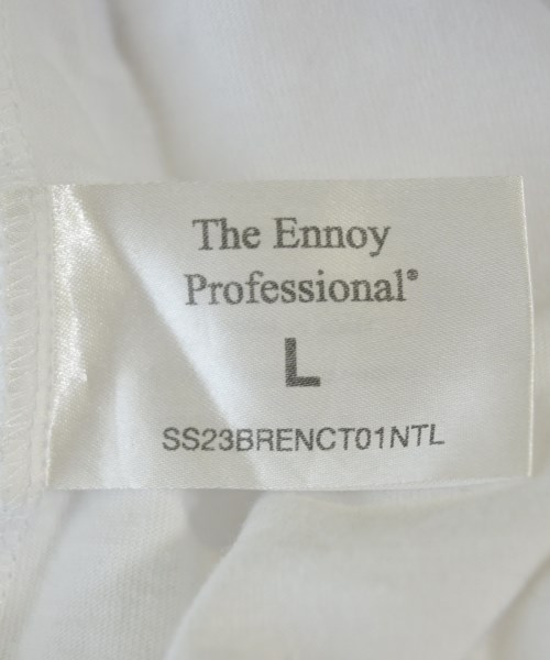 The Ennoy Professional（エンノイプロフェッショナル）Tシャツ・カットソー 白 サイズ:L メンズ/2200712082082