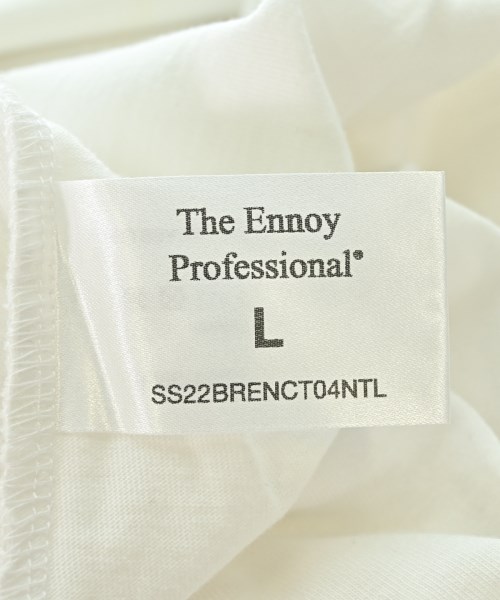 The Ennoy Professional（エンノイプロフェッショナル）Tシャツ・カットソー 白 サイズ:L メンズ/2200712640039