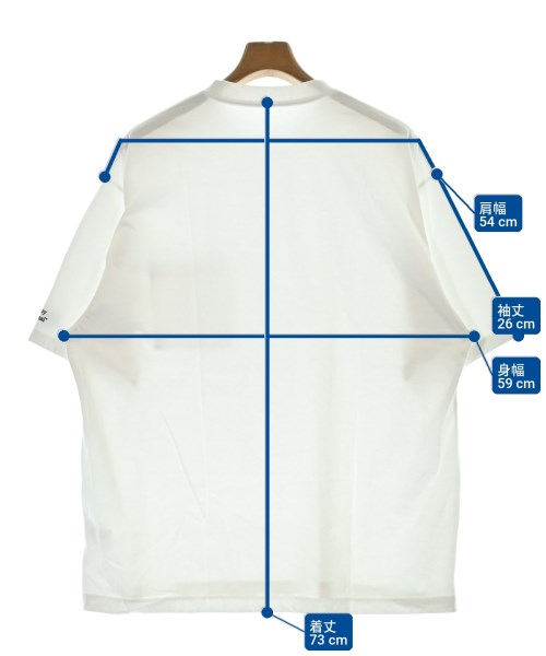 The Ennoy Professional（エンノイプロフェッショナル）Tシャツ・カットソー 白 サイズ:L メンズ/2200712640039