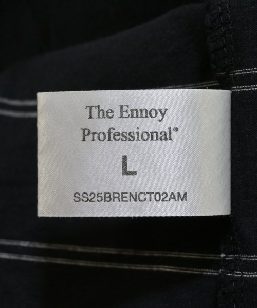 The Ennoy Professional（エンノイプロフェッショナル）Tシャツ・カットソー 黒 サイズ:L メンズ/2200652377033