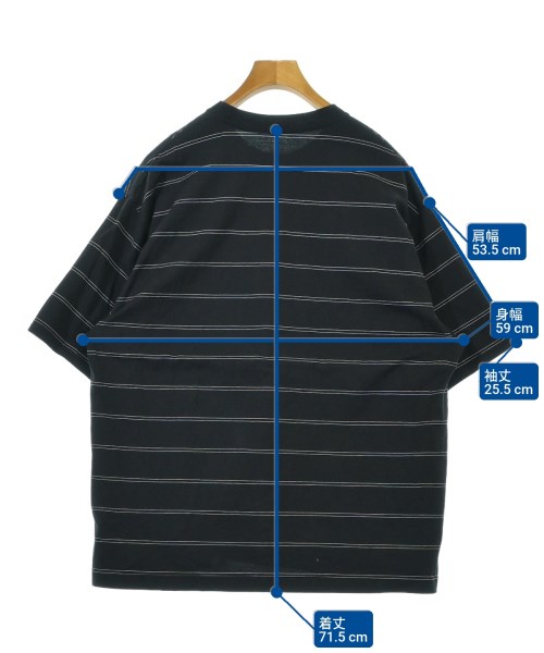 The Ennoy Professional（エンノイプロフェッショナル）Tシャツ・カットソー 黒 サイズ:L メンズ/2200652377033