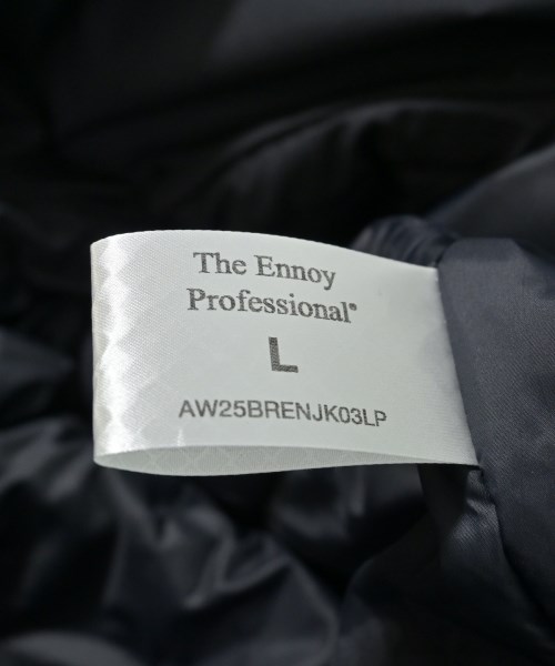 The Ennoy Professional（エンノイプロフェッショナル）ダウンジャケット/ダウンベスト 黒 サイズ:L メンズ/2200671135058