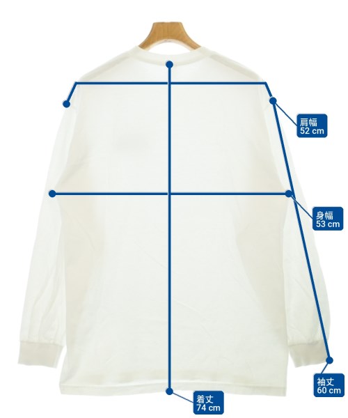 The Ennoy Professional（エンノイプロフェッショナル）Tシャツ・カットソー 白 サイズ:L メンズ/2200728574038