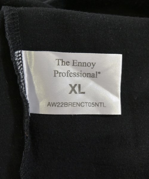 The Ennoy Professional（エンノイプロフェッショナル）Tシャツ・カットソー 黒 サイズ:XL メンズ/2200735799028