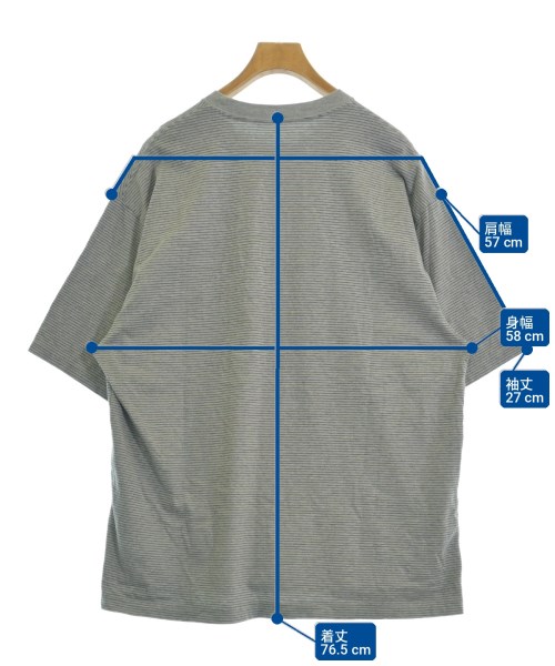 The Ennoy Professional（エンノイプロフェッショナル）Tシャツ・カットソー グレー サイズ:XL メンズ/2200720912043