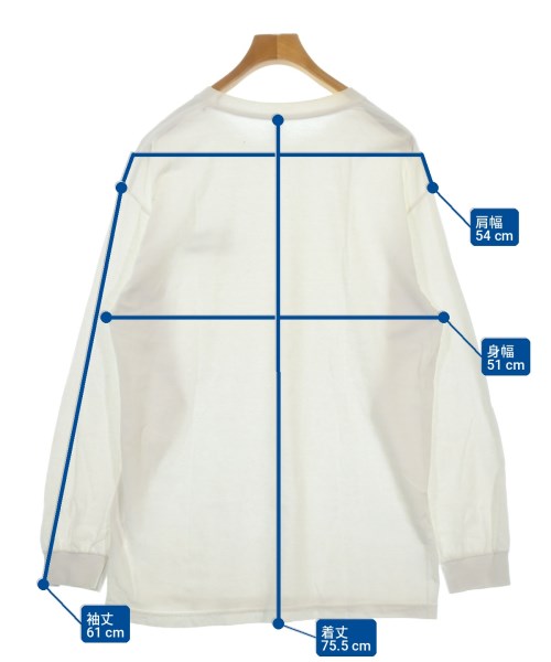 The Ennoy Professional（エンノイプロフェッショナル）Tシャツ・カットソー 白 サイズ:L メンズ/2200722304297