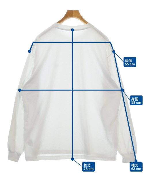 The Ennoy Professional（エンノイプロフェッショナル）Tシャツ・カットソー 白 サイズ:L メンズ/2200722304358