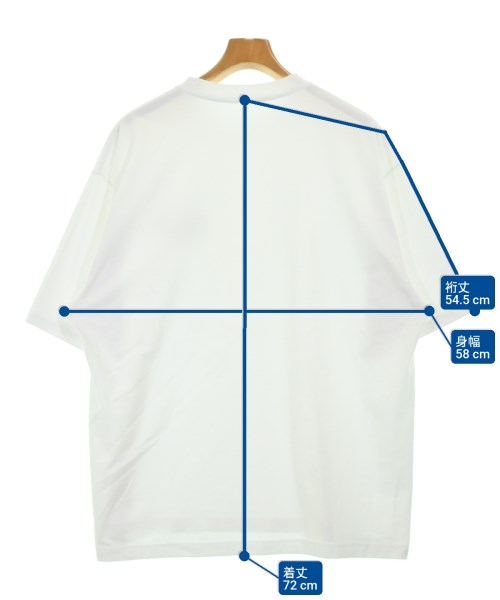 The Ennoy Professional（エンノイプロフェッショナル）Tシャツ・カットソー 白 サイズ:L メンズ/2200684840048