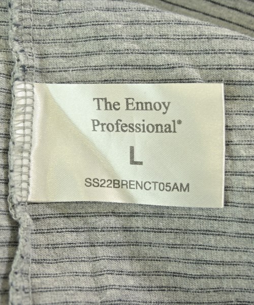 The Ennoy Professional（エンノイプロフェッショナル）Tシャツ・カットソー グレー サイズ:L メンズ/2200690022117