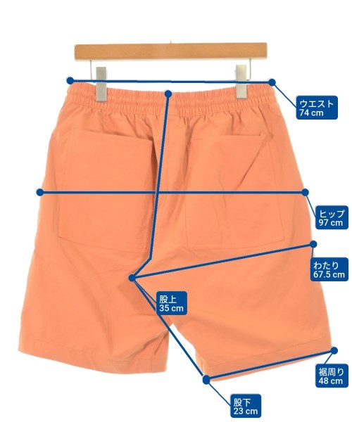 TIGORA（ティゴラ）ショートパンツ オレンジ サイズ:L メンズ/2200661921135