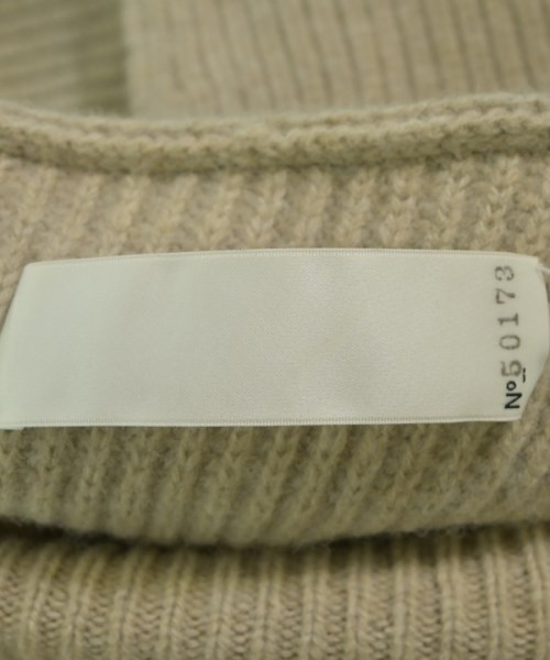 TOMOUMI ONO（トモウミオノ）ニット・セーター ベージュ サイズ:F レディース/2200628323026