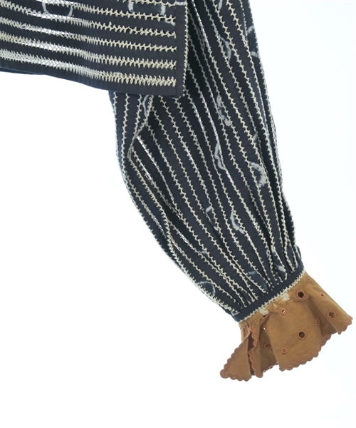 UNTITLED CO.（アンタイトルドコー）ブラウス 紺 サイズ:XS レディース/2200637351065