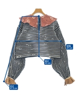 UNTITLED CO.（アンタイトルドコー）ブラウス 紺 サイズ:XS レディース/2200637351065