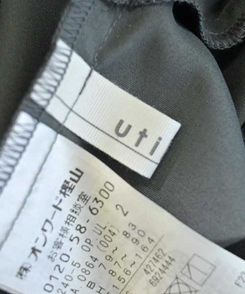 Utilism（ユーティリズム）ワンピース グレー サイズ:2(M位) レディース/2200609217054
