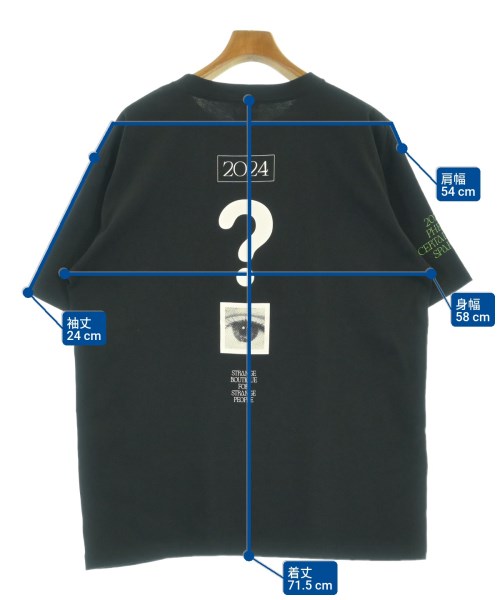 VIVA STRANGE BOUTIQUE（ビバストレンジブティック）Tシャツ・カットソー 黒 サイズ:XL メンズ/2200534795047