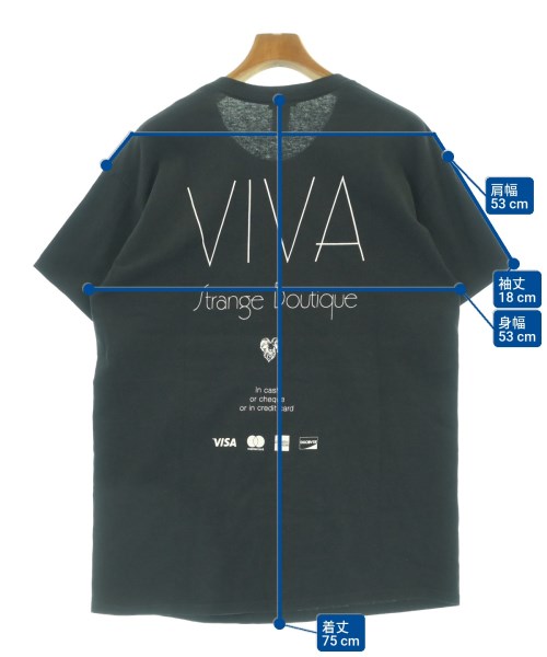 VIVA STRANGE BOUTIQUE（ビバストレンジブティック）Tシャツ・カットソー 黒 サイズ:L メンズ/2200534795061
