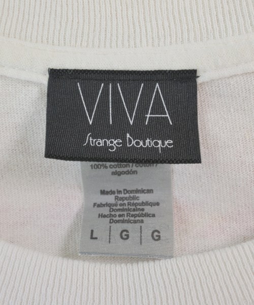 VIVA STRANGE BOUTIQUE（ビバストレンジブティック）Tシャツ・カットソー 白 サイズ:L メンズ/2200617703082