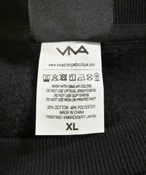 VIVA STRANGE BOUTIQUE（ビバストレンジブティック）スウェット 黒 サイズ:XL メンズ/2200711145023