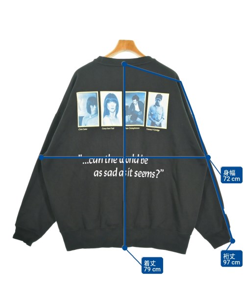 VIVA STRANGE BOUTIQUE（ビバストレンジブティック）スウェット 黒 サイズ:XL メンズ/2200711145023
