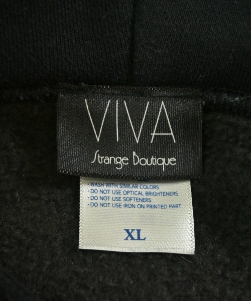 VIVA STRANGE BOUTIQUE（ビバストレンジブティック）パーカー 黒 サイズ:XL メンズ/2200651350020
