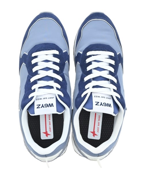 W6YZ JUST SAY WIZZ（ウィズジャストセイウィズ）スニーカー 紺 サイズ:42(27cm位) メンズ/2200622468112