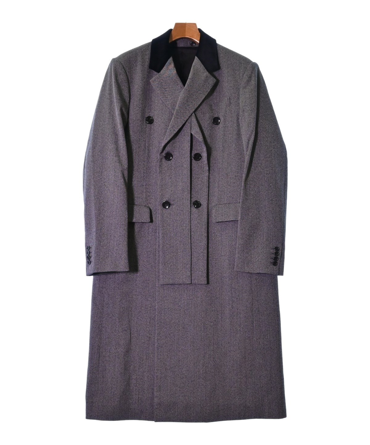 YUKI HASHIMOTO ダークグリーン チェスターコート 46 YUKI HASHIMOTO ダークグリーン チェスターコート 46 YUKI HASHIMOTO