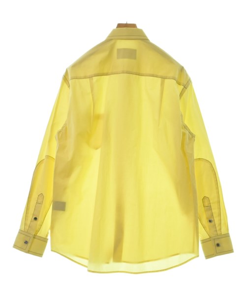 YUKI HASHIMOTO（ユキハシモト）カジュアルシャツ 黄 サイズ:46(M位) メンズ/2200519904044