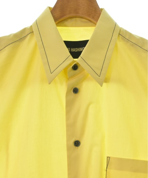 YUKI HASHIMOTO（ユキハシモト）カジュアルシャツ 黄 サイズ:46(M位) メンズ/2200519904044