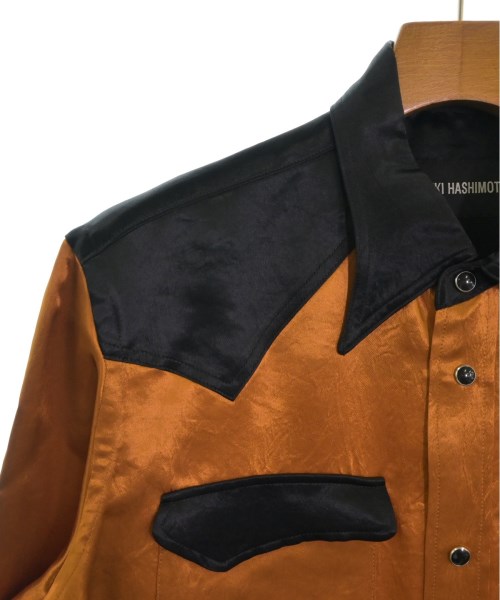 YUKI HASHIMOTO（ユキハシモト）カジュアルシャツ オレンジ サイズ:-(L位) メンズ/2200490224834