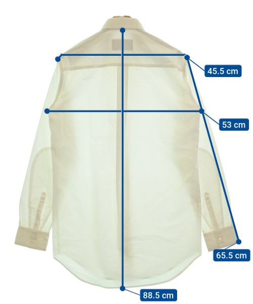 YUKI HASHIMOTO（ユキハシモト）カジュアルシャツ 白 サイズ:-(M位) メンズ/2200491810845