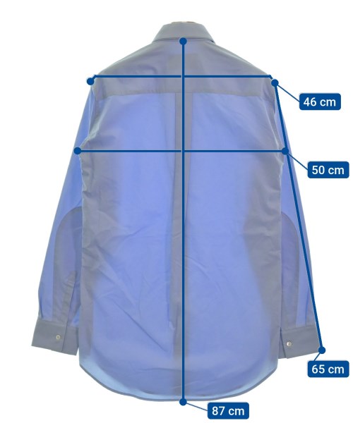 YUKI HASHIMOTO（ユキハシモト）カジュアルシャツ 青 サイズ:-(S位) メンズ/2200491810869