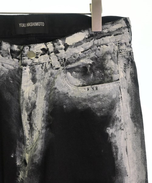 YUKI HASHIMOTO（ユキハシモト）デニムパンツ 黒 サイズ:-(L位) メンズ/2200491881302