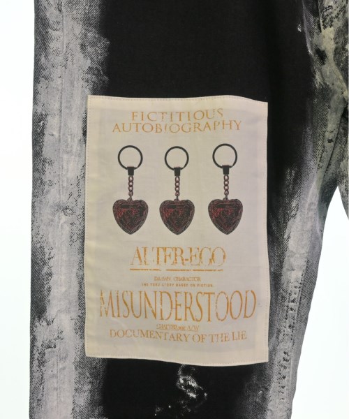 YUKI HASHIMOTO（ユキハシモト）デニムパンツ 黒 サイズ:-(L位) メンズ/2200491881302