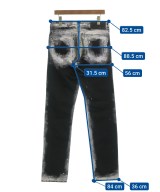 YUKI HASHIMOTO（ユキハシモト）デニムパンツ 黒 サイズ:-(L位) メンズ/2200491881302