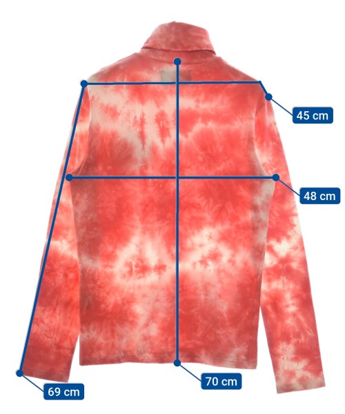 YUKI HASHIMOTO（ユキハシモト）Tシャツ・カットソー 赤 サイズ:-(M位) メンズ/2200491881722