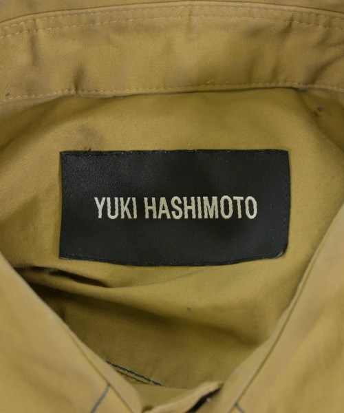 YUKI HASHIMOTO（ユキハシモト）カジュアルシャツ カーキ サイズ:44(S位) メンズ/2200632852017