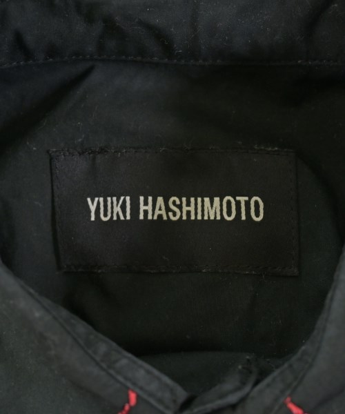YUKI HASHIMOTO（ユキハシモト）カジュアルシャツ 黒 サイズ:44(S位) メンズ/2200632852062