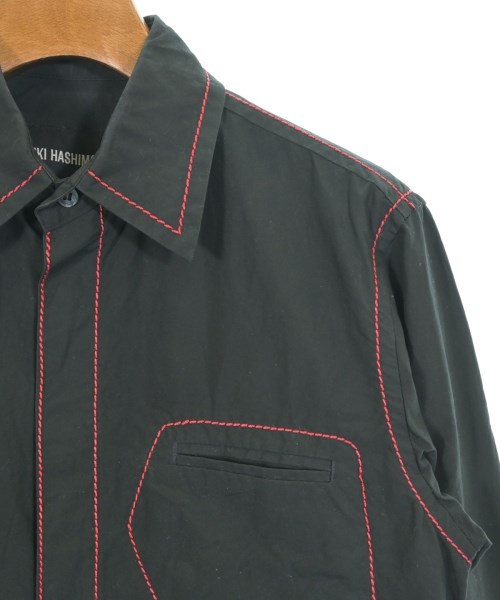 YUKI HASHIMOTO（ユキハシモト）カジュアルシャツ 黒 サイズ:44(S位) メンズ/2200632852062