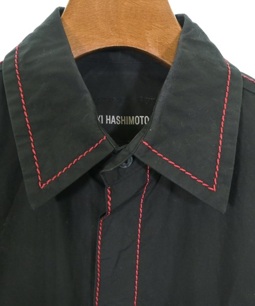 YUKI HASHIMOTO（ユキハシモト）カジュアルシャツ 黒 サイズ:44(S位) メンズ/2200632852062