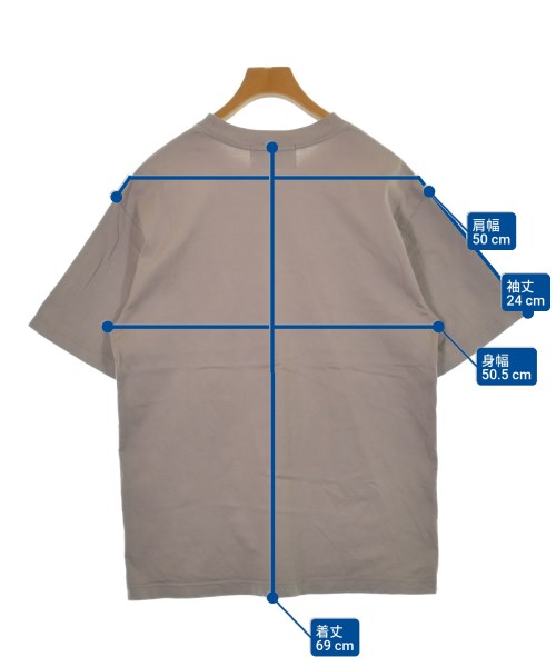 YUKI HASHIMOTO（ユキハシモト）Tシャツ・カットソー ベージュ サイズ:S メンズ/2200632852086