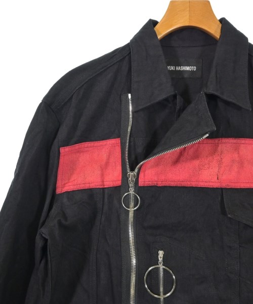 YUKI HASHIMOTO（ユキハシモト）デニムジャケット 黒 サイズ:46(M位) メンズ/2200624491019