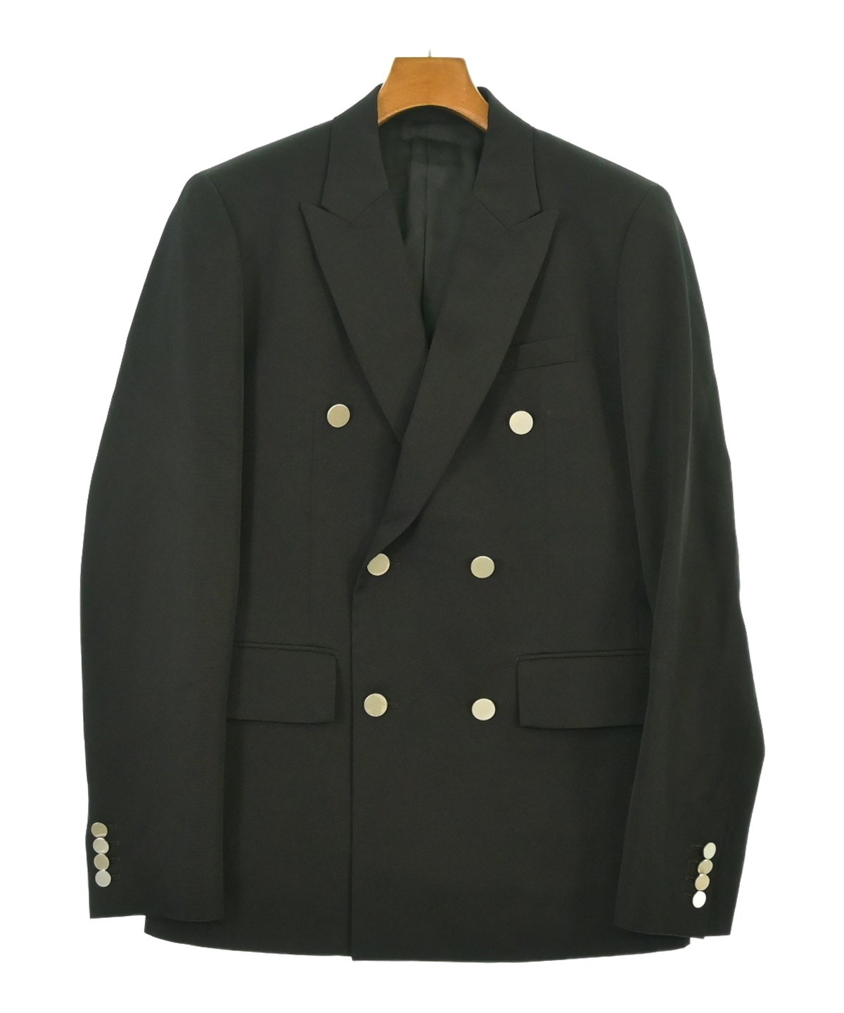 YUKI HASHIMOTO（ユキハシモト）テーラードジャケット 黒 サイズ:46(M