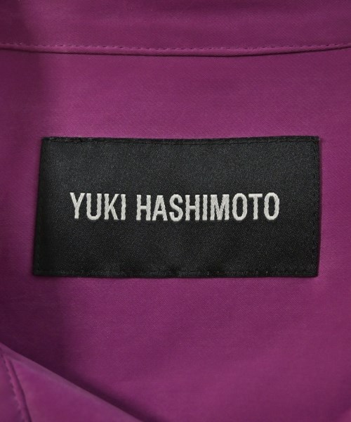 YUKI HASHIMOTO（ユキハシモト）カジュアルシャツ 紫 サイズ:48(L位) メンズ/2200705641104