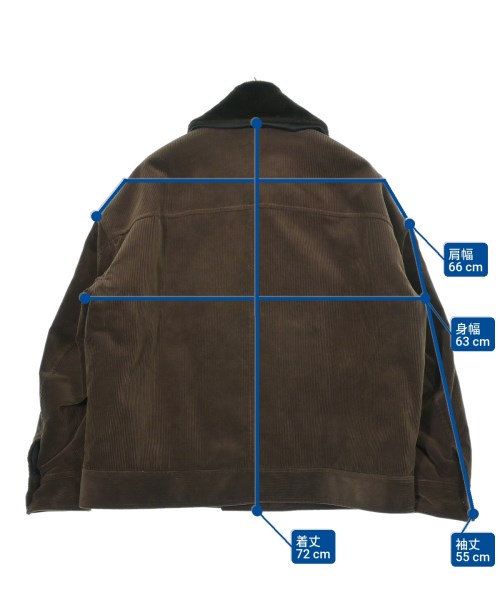 YUKI HASHIMOTO（ユキハシモト）その他 茶 サイズ:44(L位) メンズ/2200661441022