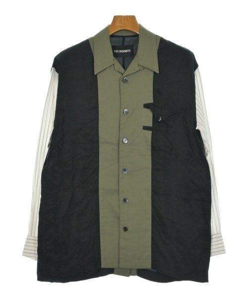 YUKI HASHIMOTO(ユキハシモト)カジュアルシャツ カーキ サイズ:44(L位)/2200661441060