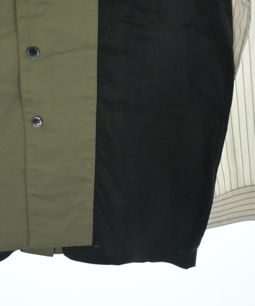 YUKI HASHIMOTO（ユキハシモト）カジュアルシャツ カーキ サイズ:44(L位) メンズ/2200661441060