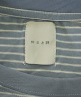 休日と詩（キュウジツトシ）Tシャツ・カットソー 青 サイズ:F レディース/2200629390058