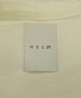 休日と詩（キュウジツトシ）Tシャツ・カットソー 白 サイズ:-(L位) レディース/2200629390065