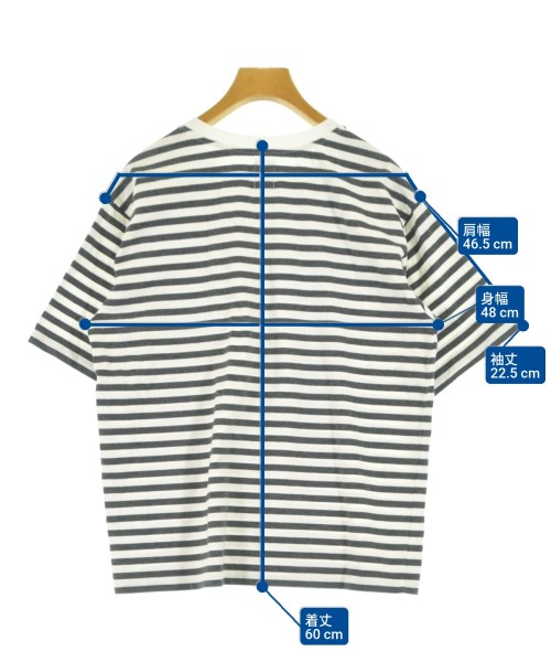 休日と詩（キュウジツトシ）Tシャツ・カットソー 白 サイズ:F レディース/2200627113079