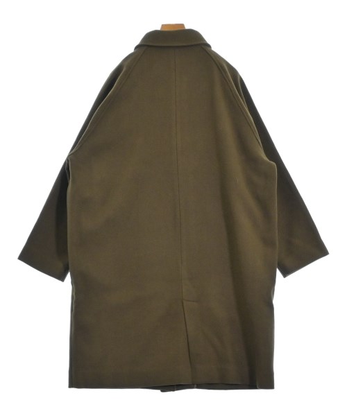 休日と詩（キュウジツトシ）ステンカラーコート 茶 サイズ:F レディース/2200668207010